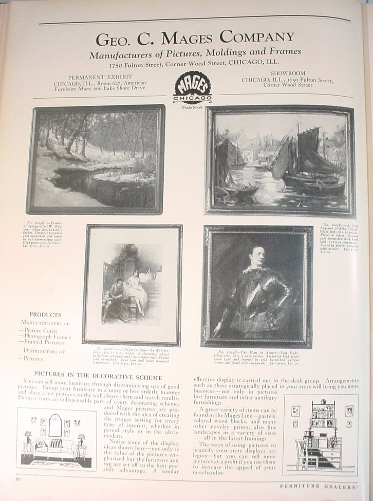 Additional Photos 1928 furniture dealers
