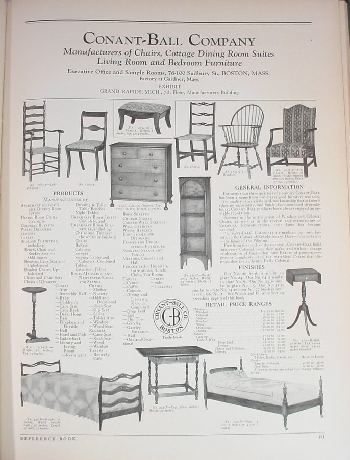 Additional Photos 1928 furniture dealers