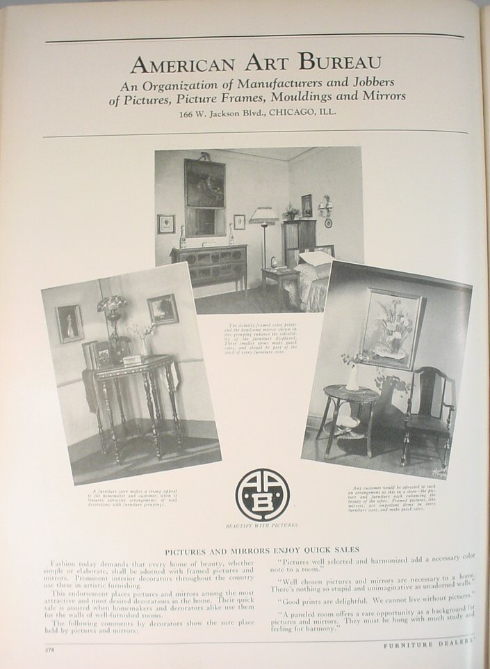 Additional Photos 1928 furniture dealers
